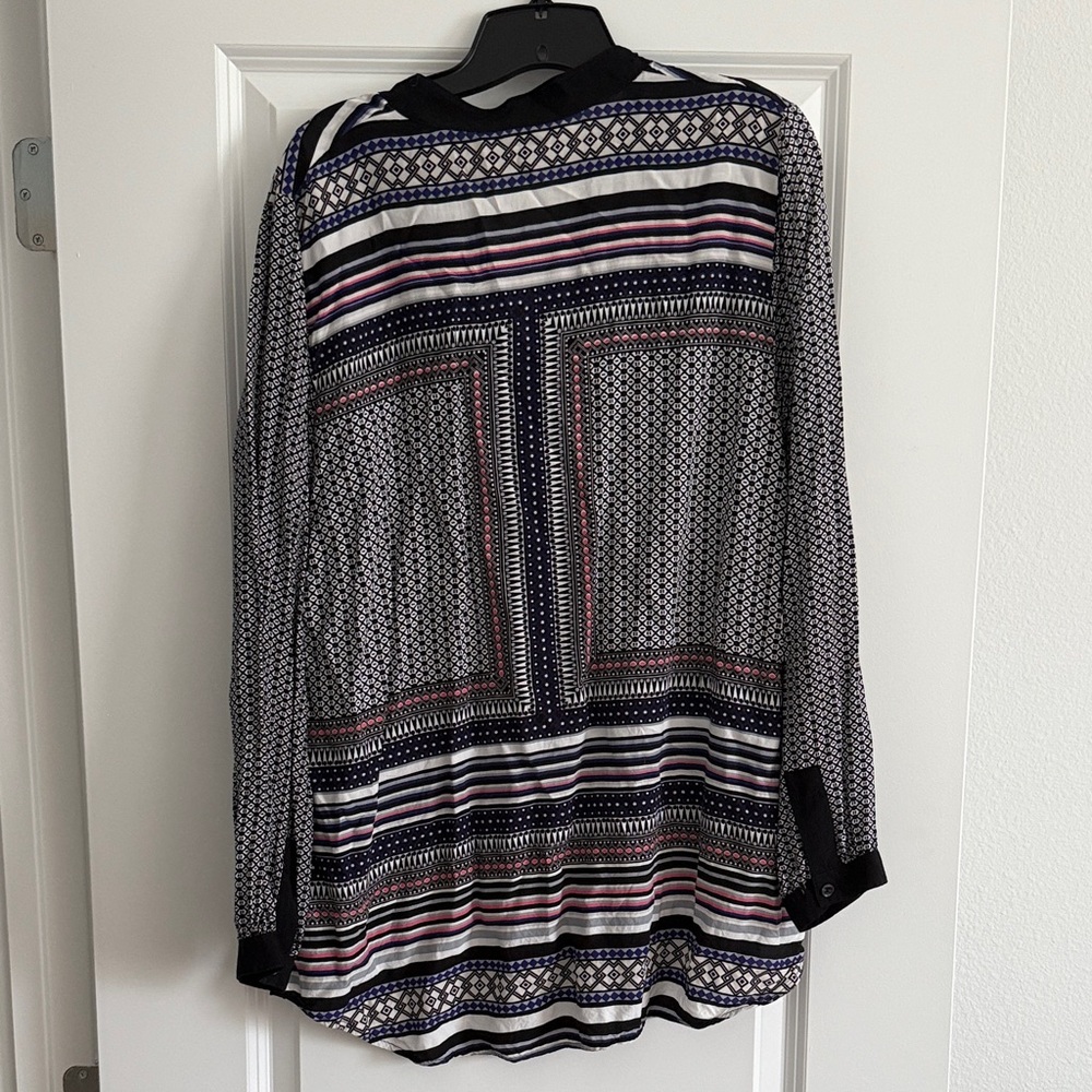 H&M Multicolor Patterned Blouse - Picture 4 of 4